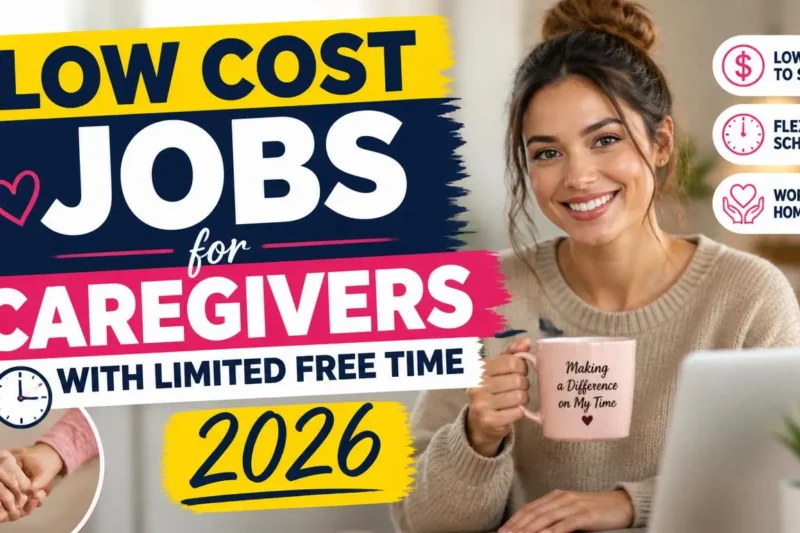 Low Cost Jobs for Caregivers With Limited Free Time 2026